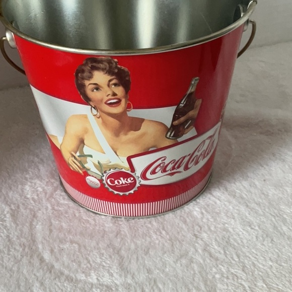 Coca Cola Red Vintage  Party Bucket - Picture 1 of 4